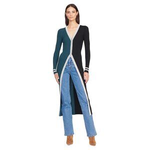 Staud X NFL Philadelphia Eagles cardigan sweater dress NWT